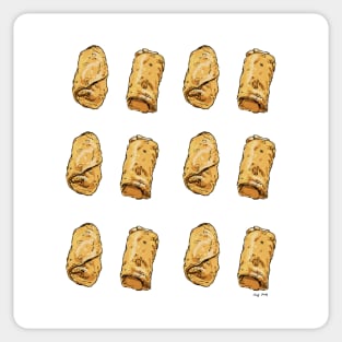 A Dozen Eggrolls Sticker